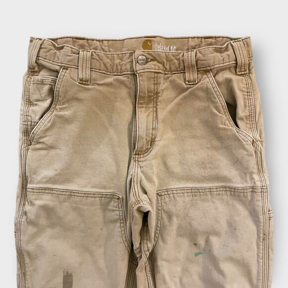 Vintage Carhartt Double Fronts – Distressed 32x32 Rugged Streetwear - Picture 4 of 8